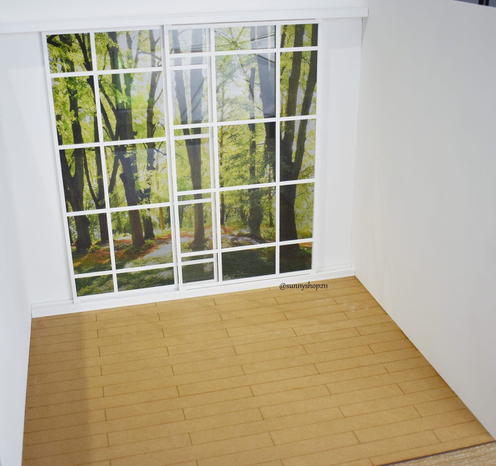Diorama / Roombox BJD 1/4 – 3 murs