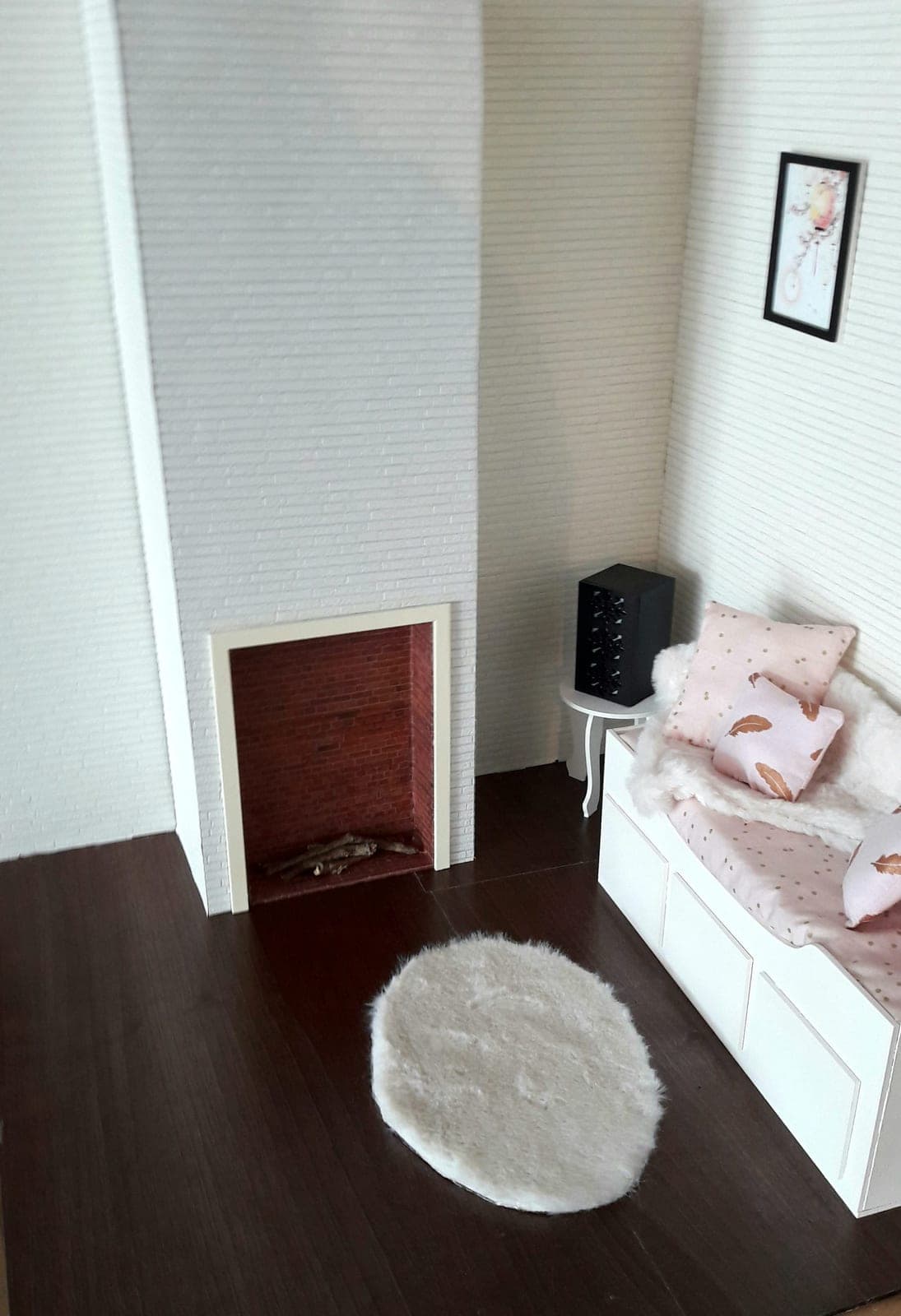 Cheminée KIT miniature 1/4