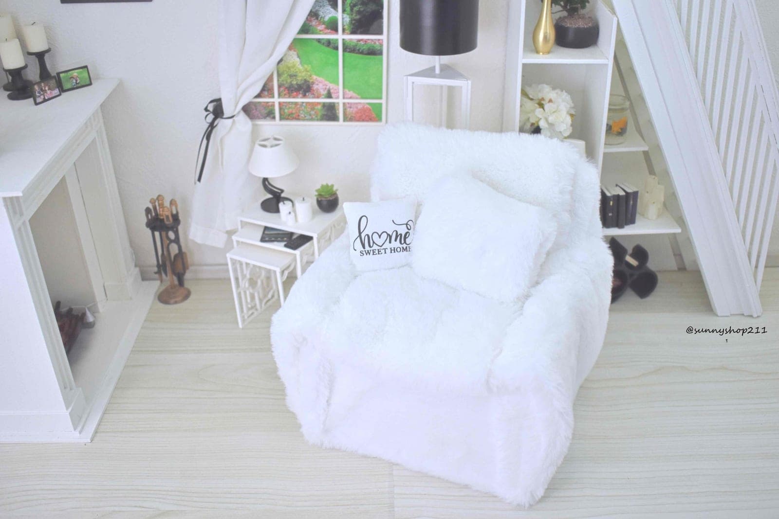 fauteuil miniature 1/4 diorama bjd minifee MSD dolls