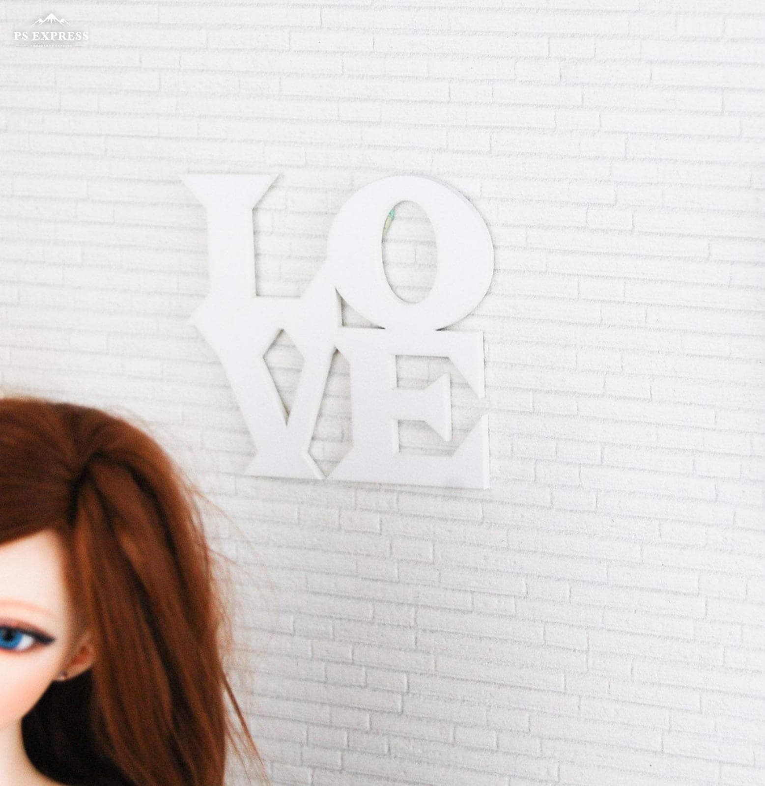 Miniature 1/4 'LOVE' Diorama for Minifee, MSD, Unoa