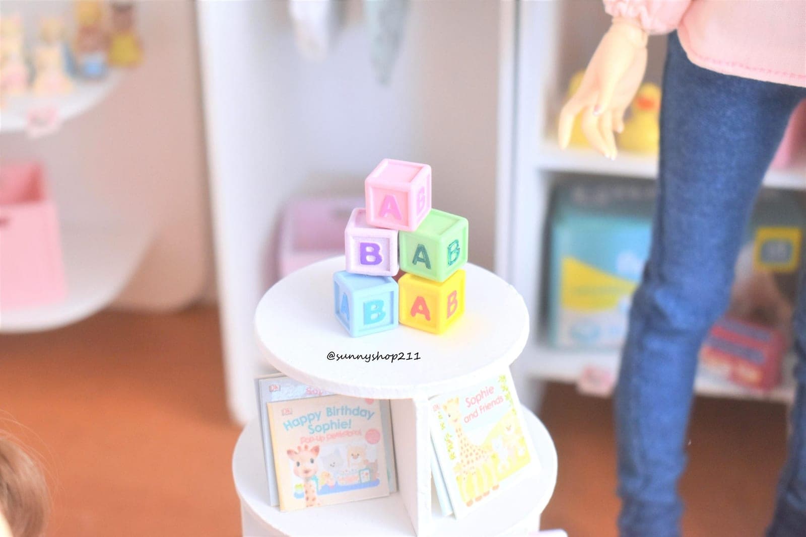 Lot de cubes miniature 1/8
