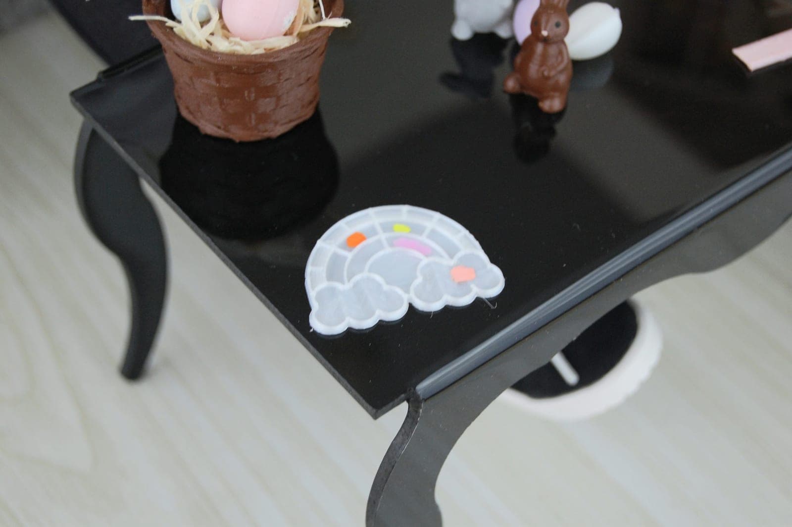 palette de peinture miniature