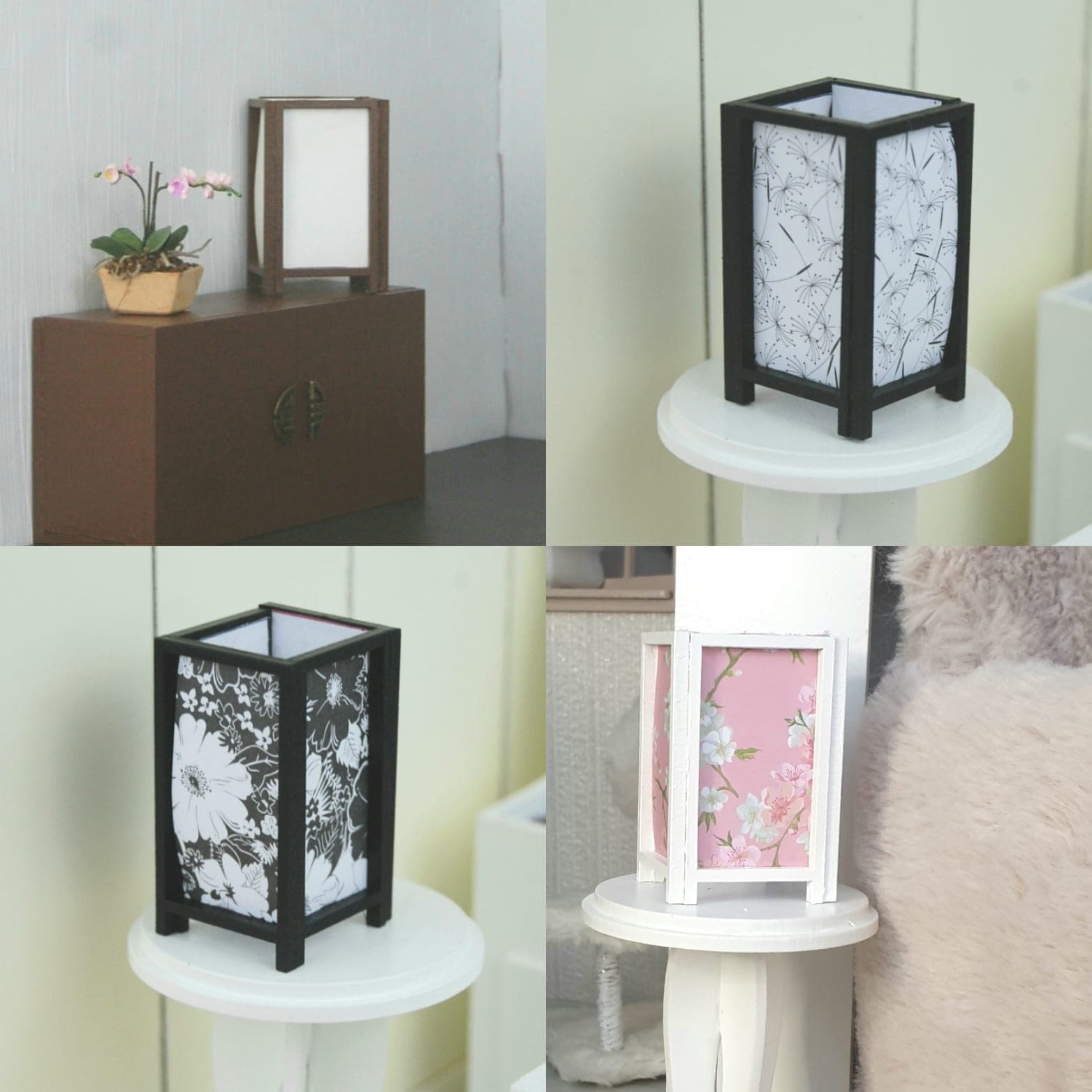 Lampion chinois miniature 1/6