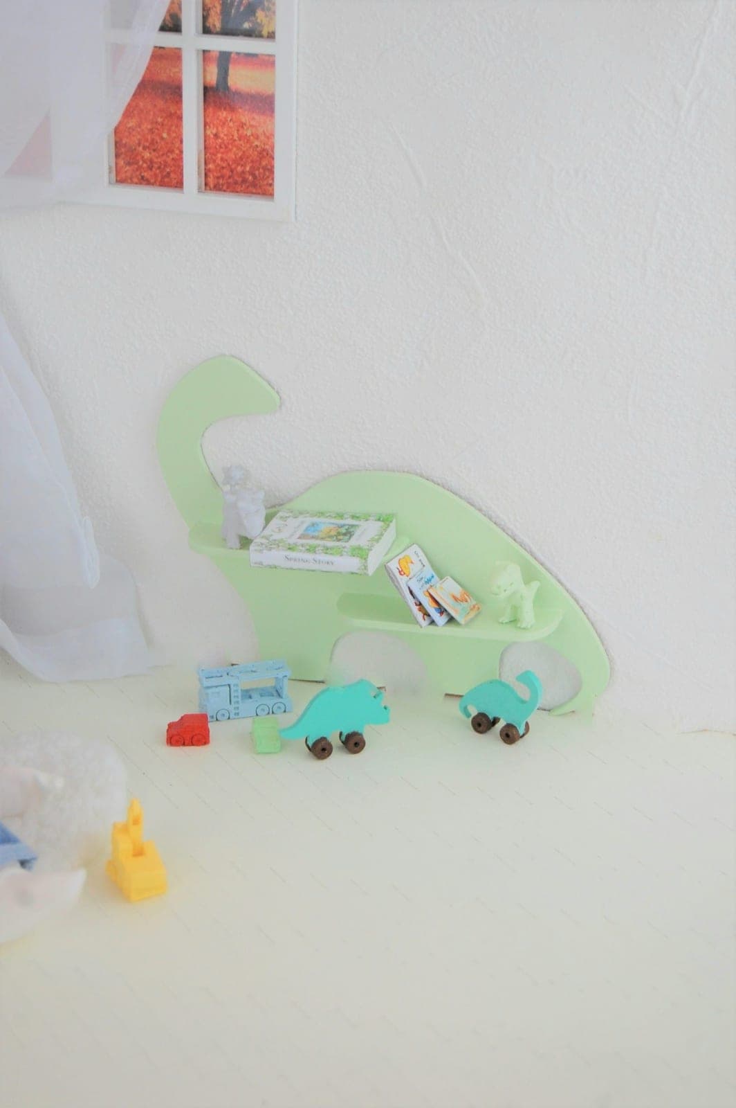 Etagère dinosaure miniature 1/6