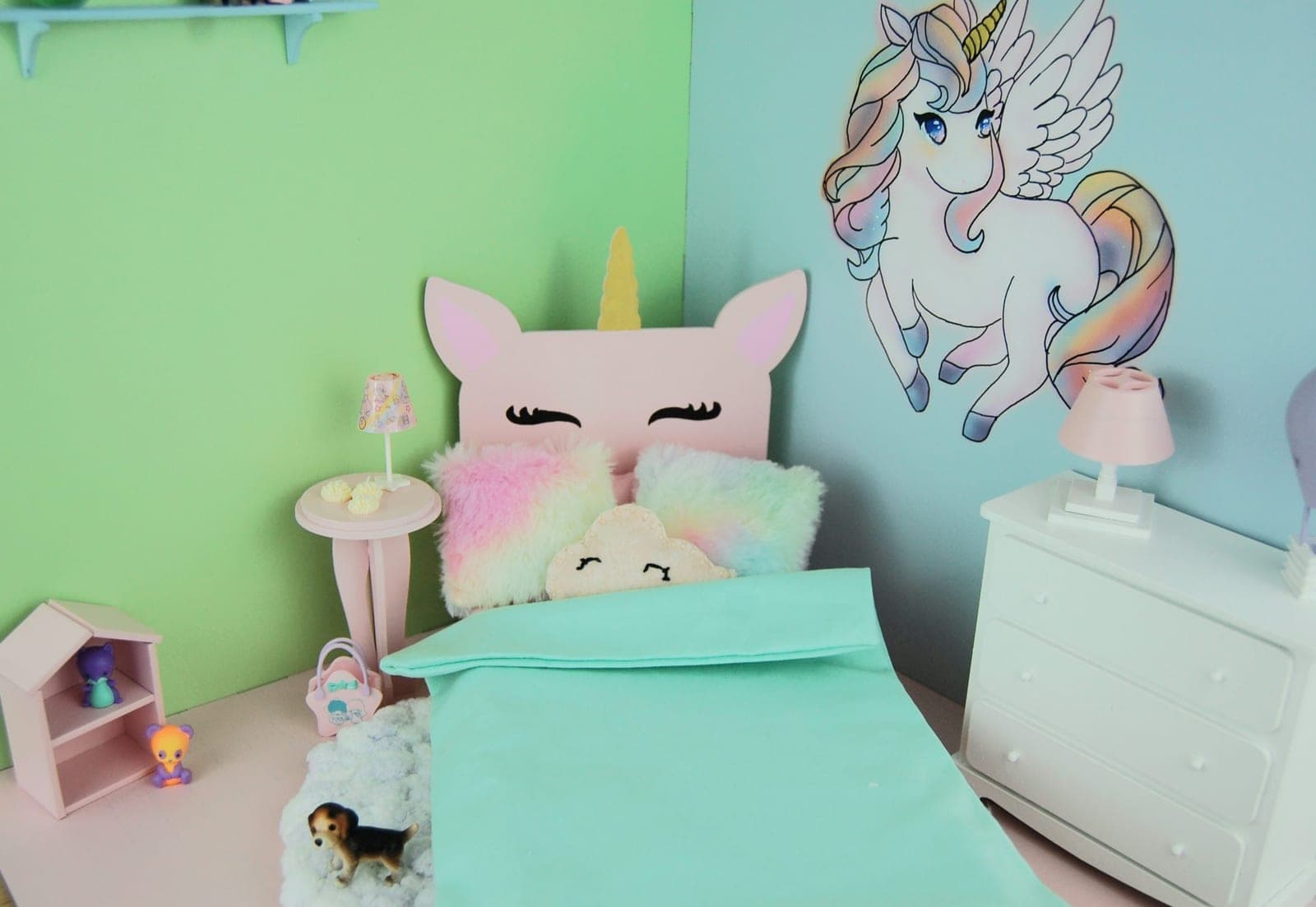 Lit licorne 1/6 Blythe
