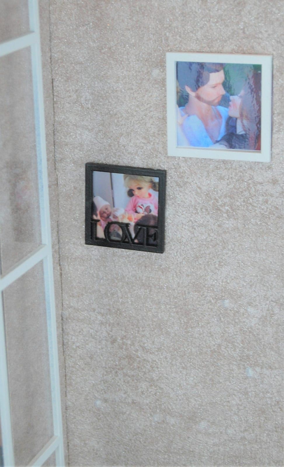 Cadre "LOVE" 1/4 diorama