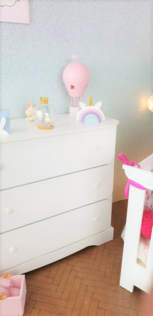 Miniature unicorn stacking toy 1/8