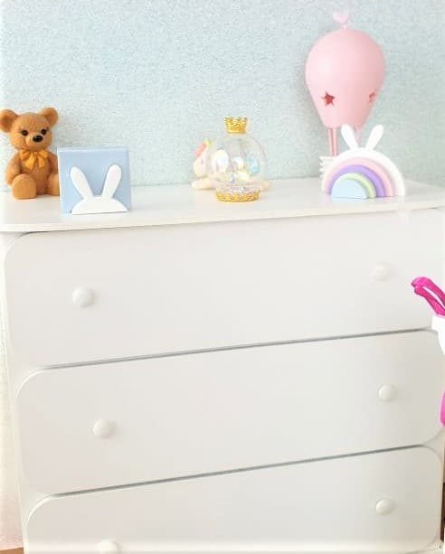 1/8" miniature rabbit build-in toy