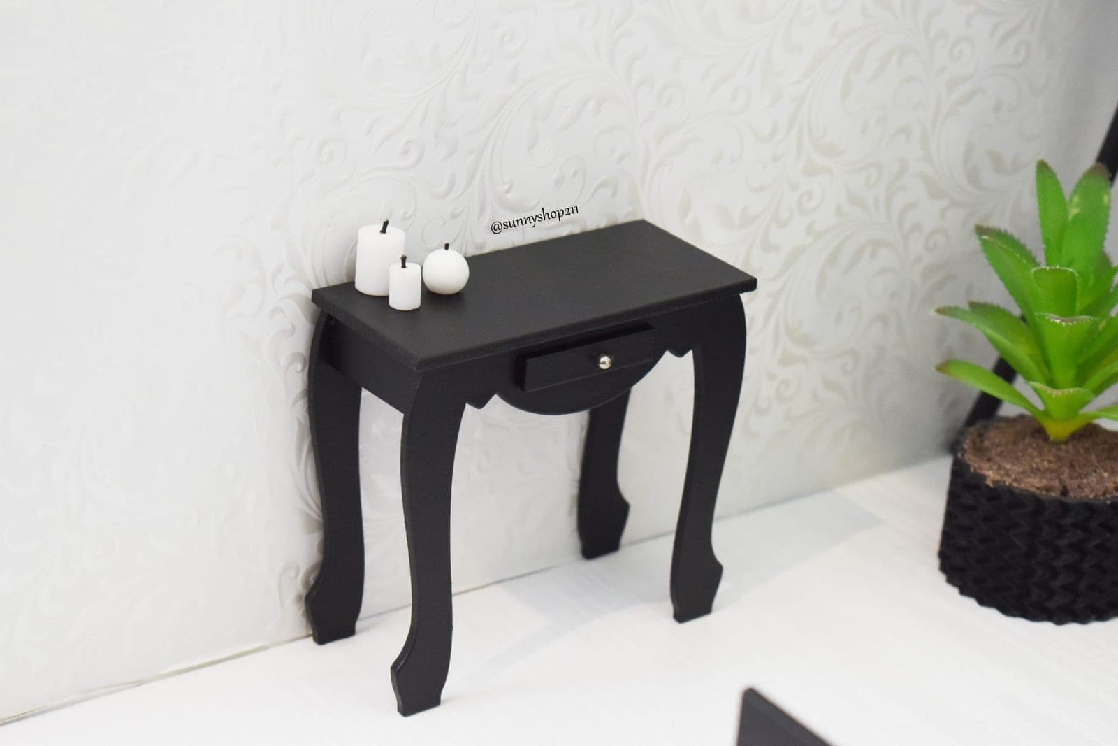 Console moderne 1/6 miniature Poppy Parker, Pullip, Barbie