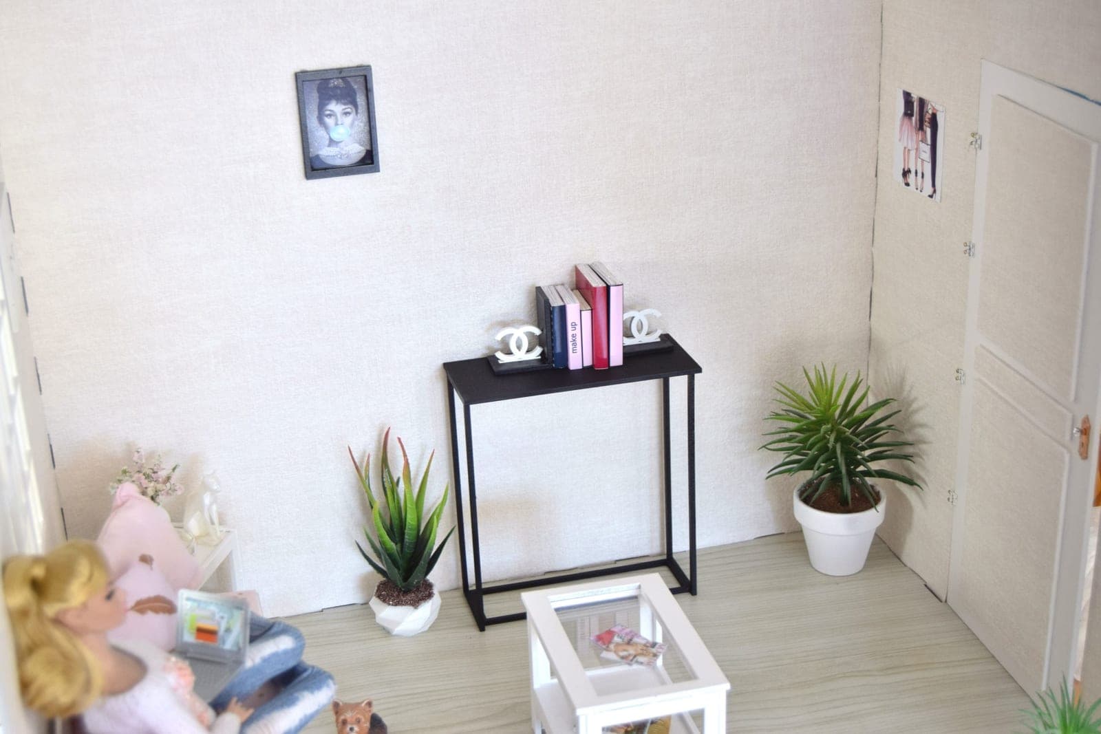 Serre livres 1/6 miniature