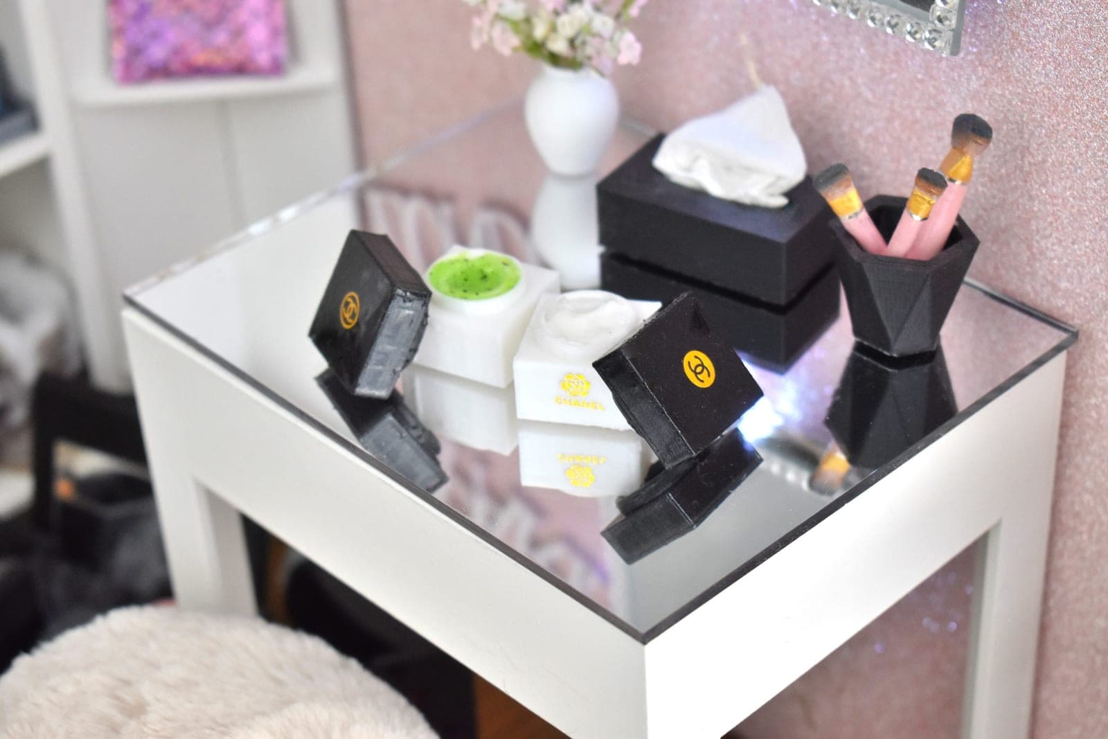 🧴 Miniature cream jars - BJD beauty accessories (1/4)