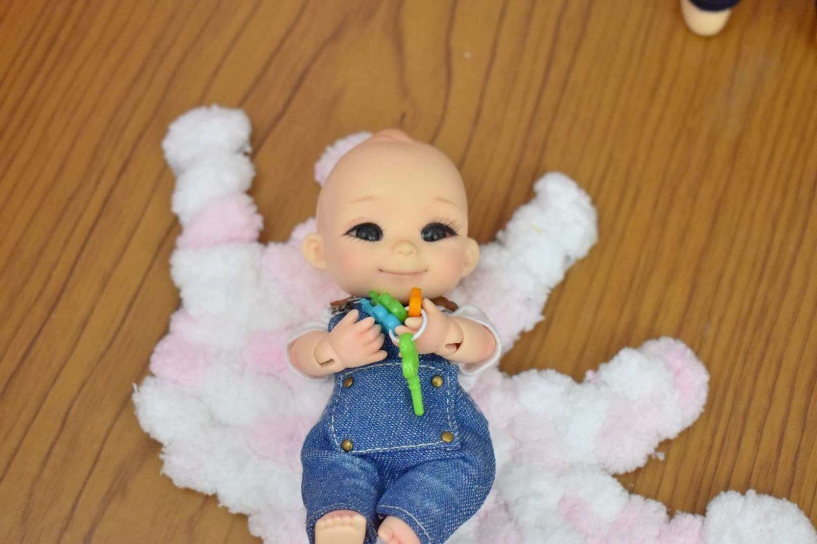 Key toys miniature rattle bjd baby pukifee, Nappy choo
