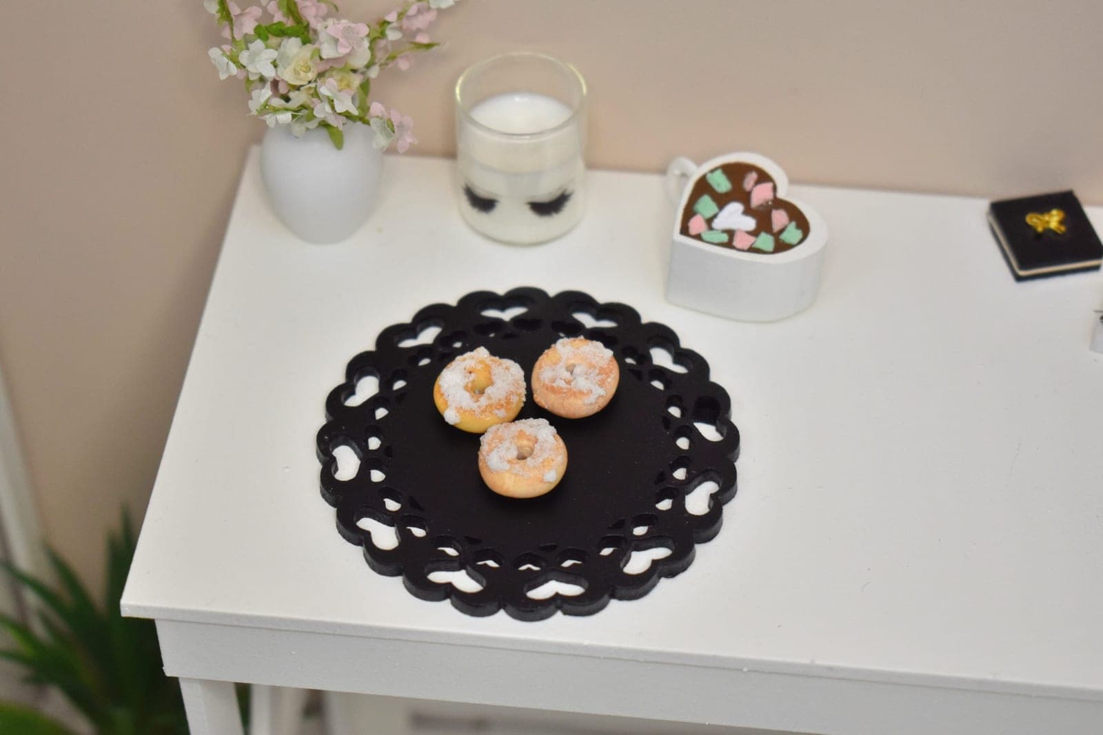 Miniature cake dish 1/8, 1/6, 1/4, 1/3