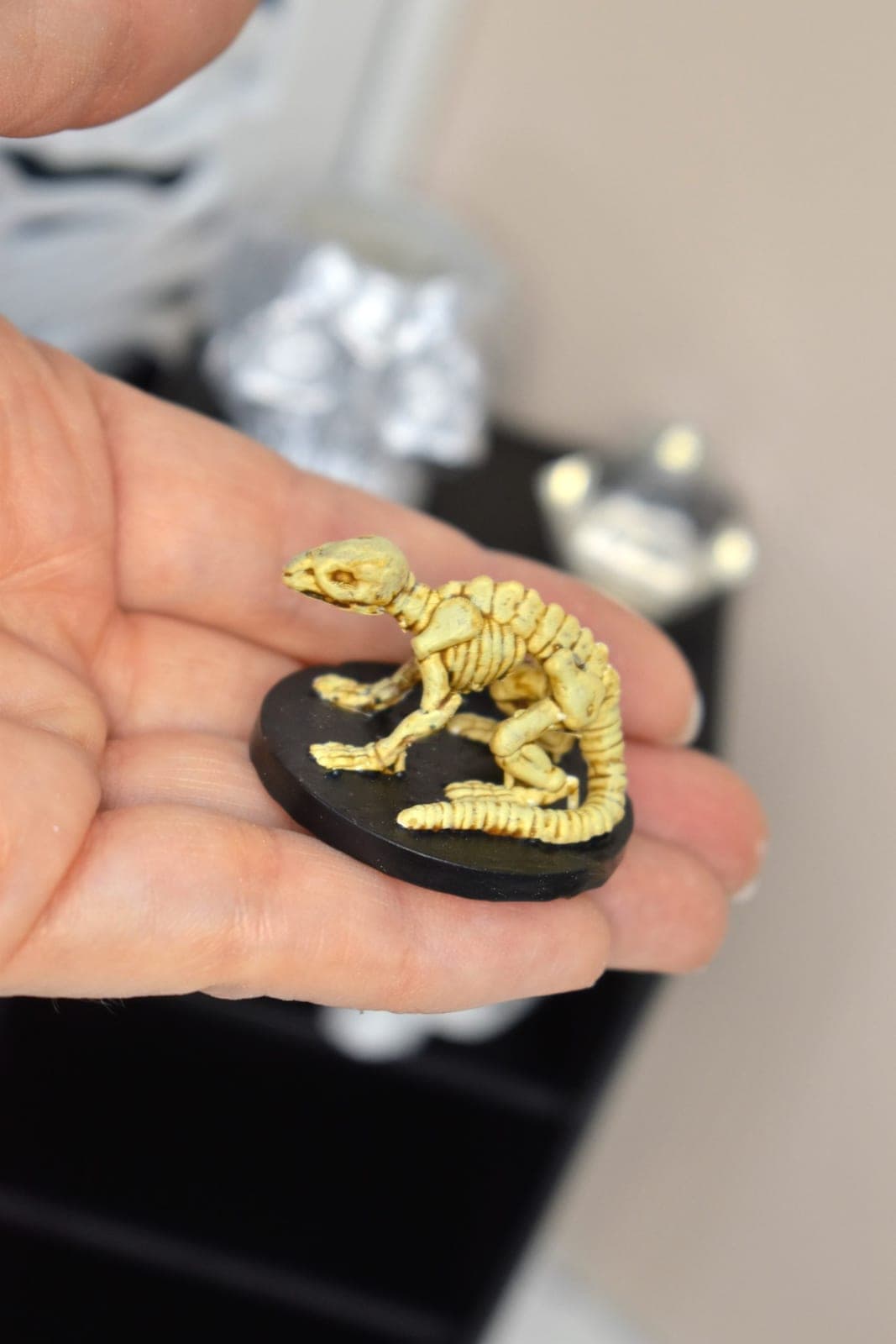 🐀 Miniature rat skeleton - Diorama 1/6, 1/4 & 1/3