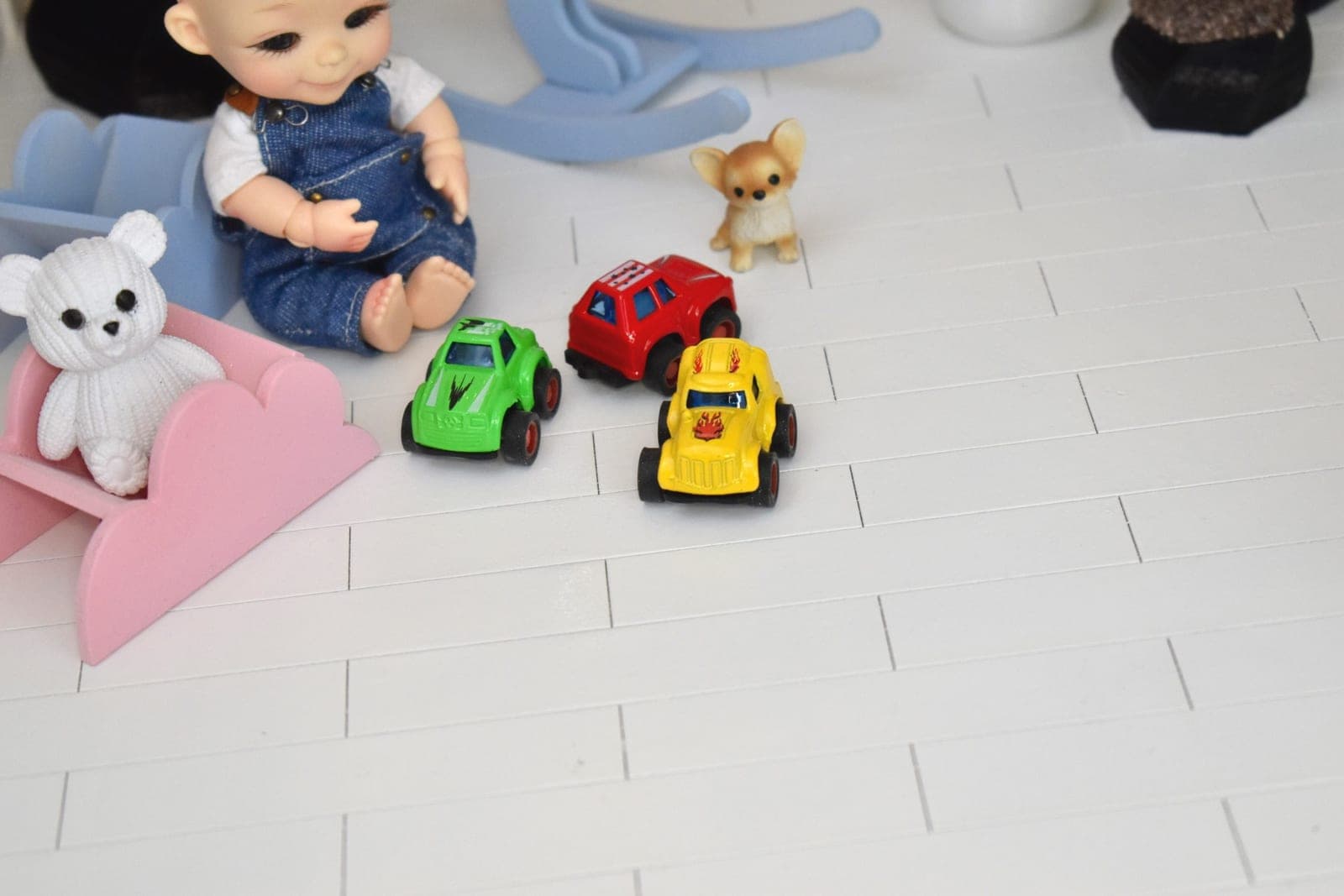 Model car 1/8 bjd baby, pukifee, lati Yellow, Nappy choo