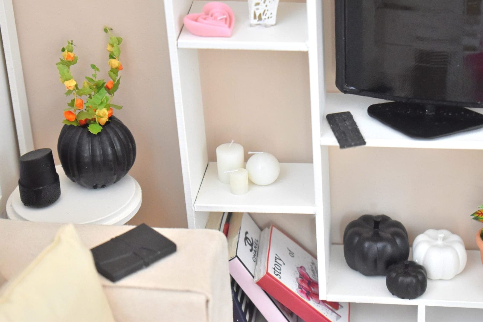 Bougie miniature dioramas