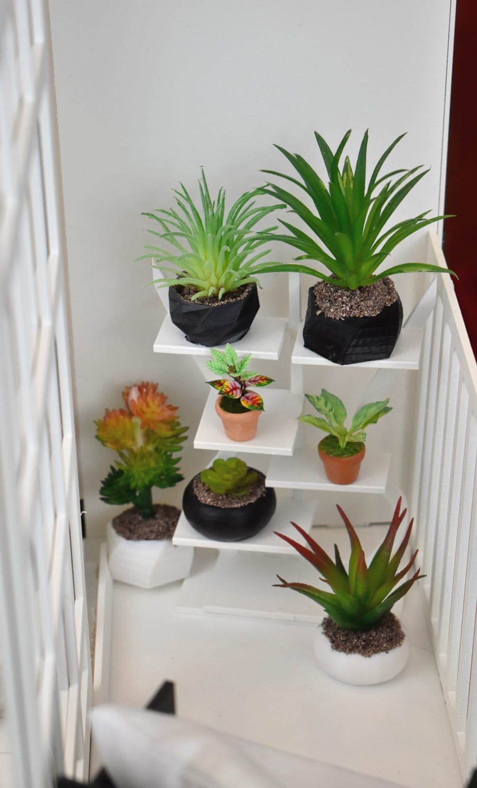 Miniature plant shelf 1/6 Blythe, Pullip, Poppy Parker