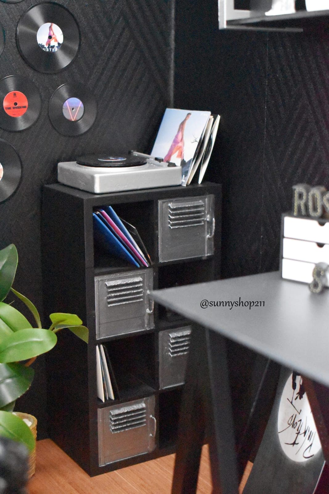 ? Étagère industrielle miniature 1/4 & 1/6 – Rangement style Rock & Loft Urbain