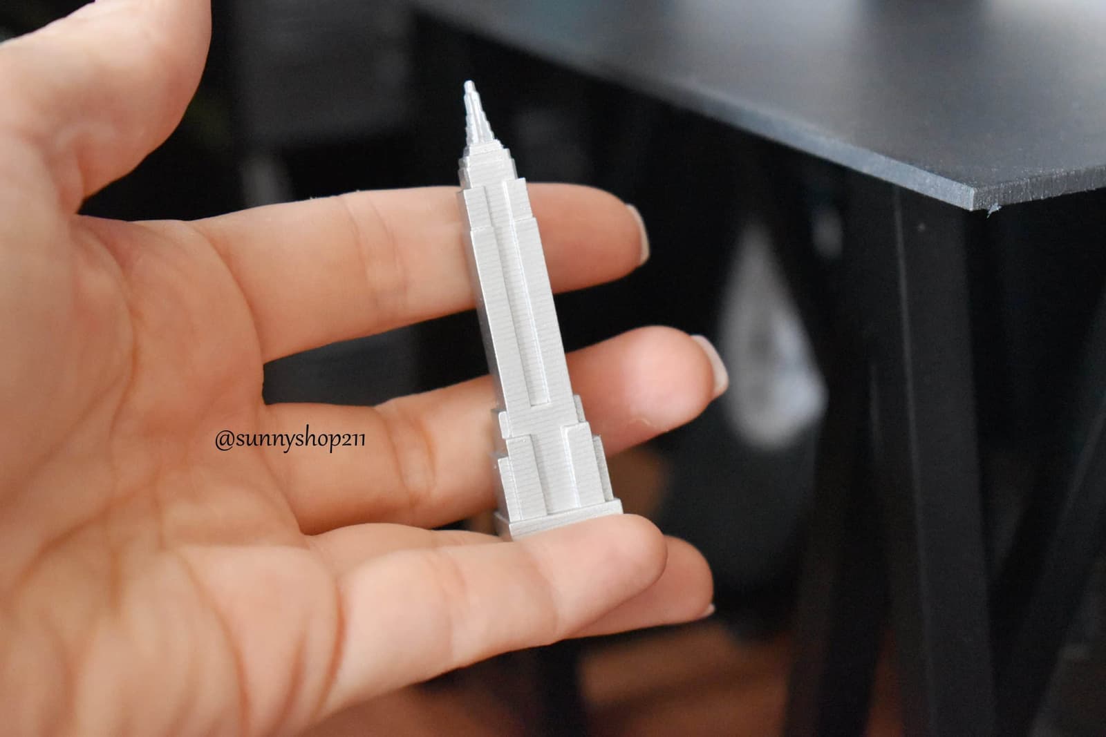 Empire State Building miniature 1/4 – Décoration diorama BJD