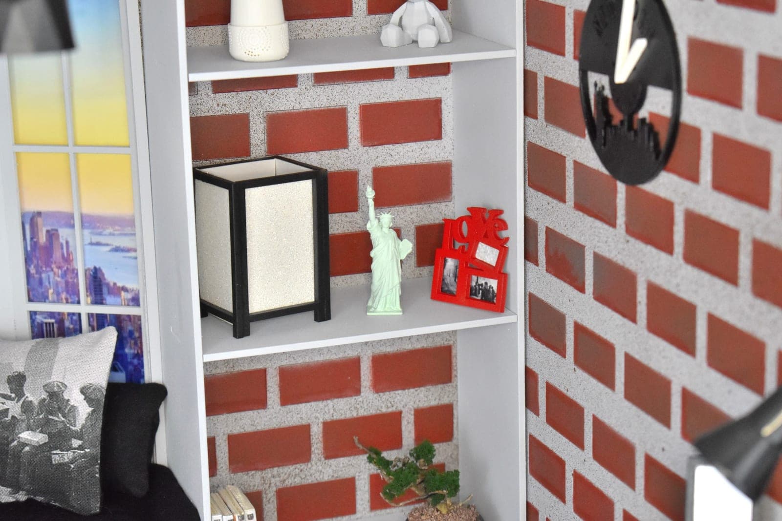 Miniature statue diorama 1/4
