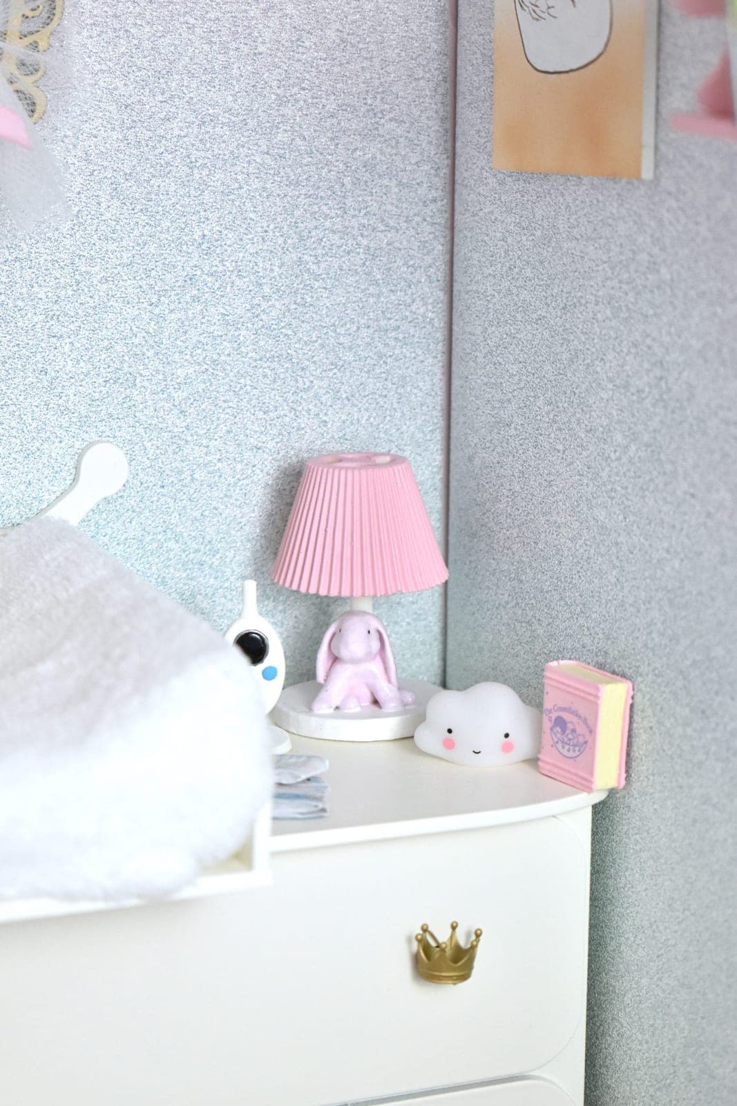 Lampe lapin miniature bjd