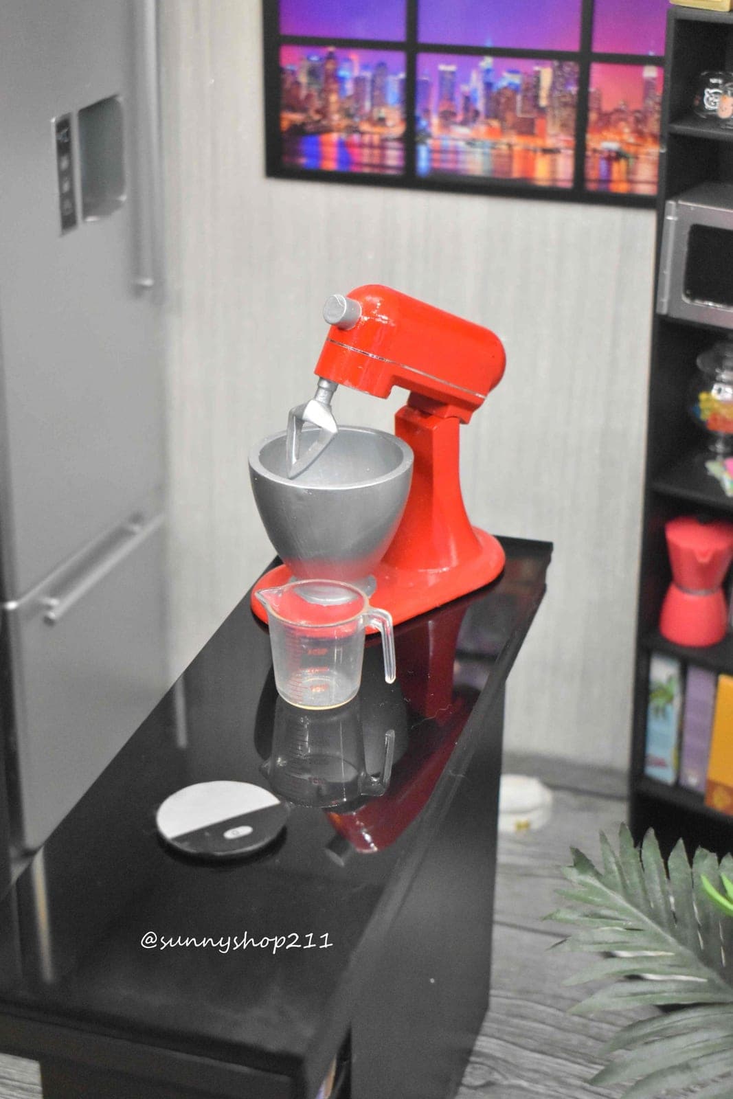 Mixer comme kitchenaid 1/4 miniature bjd minifee, MSD