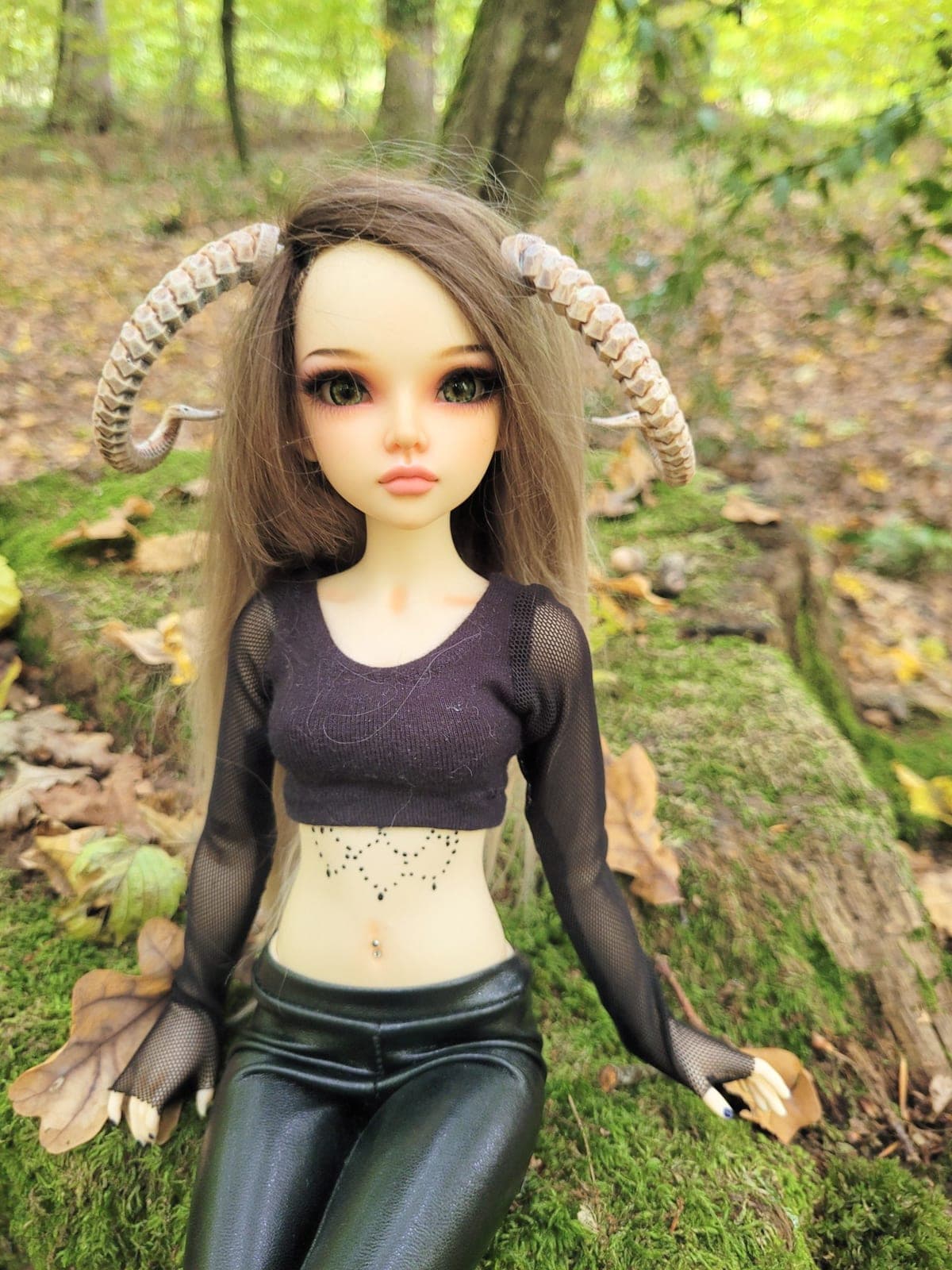 😈✨ ?✨ Demon horns for Minifee (BJD 1/4)