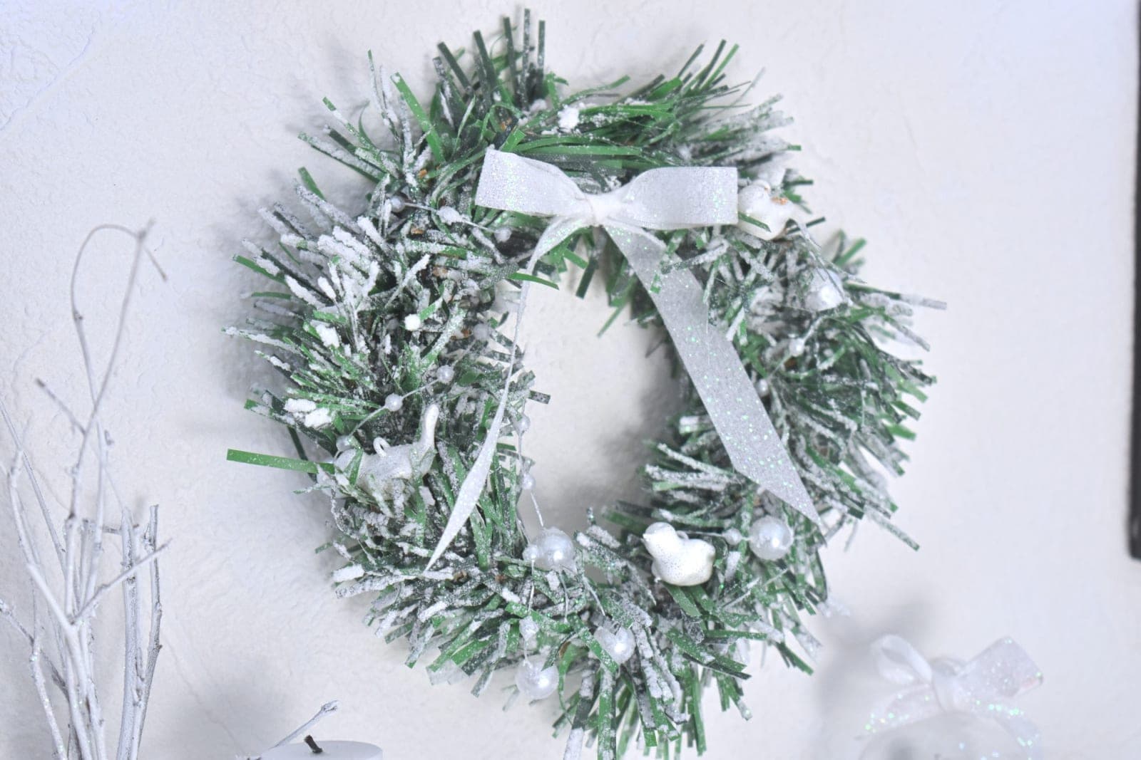 Couronne noël miniature 1/4
