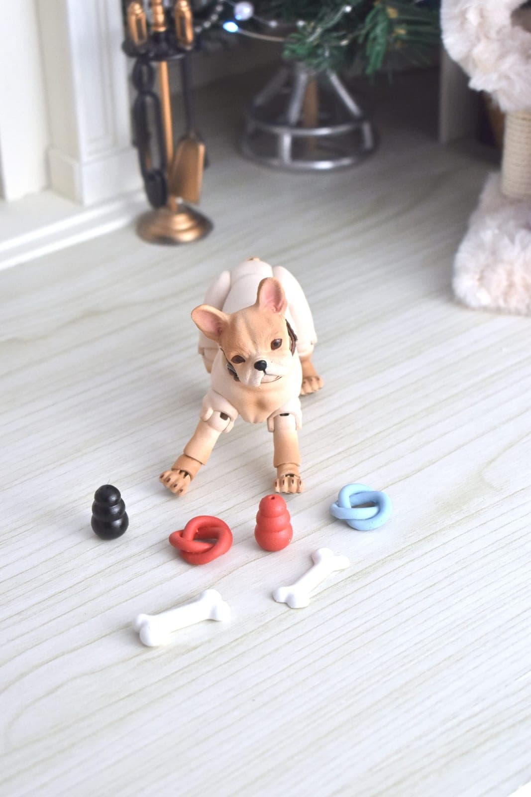 Jouets bjd chien miniature