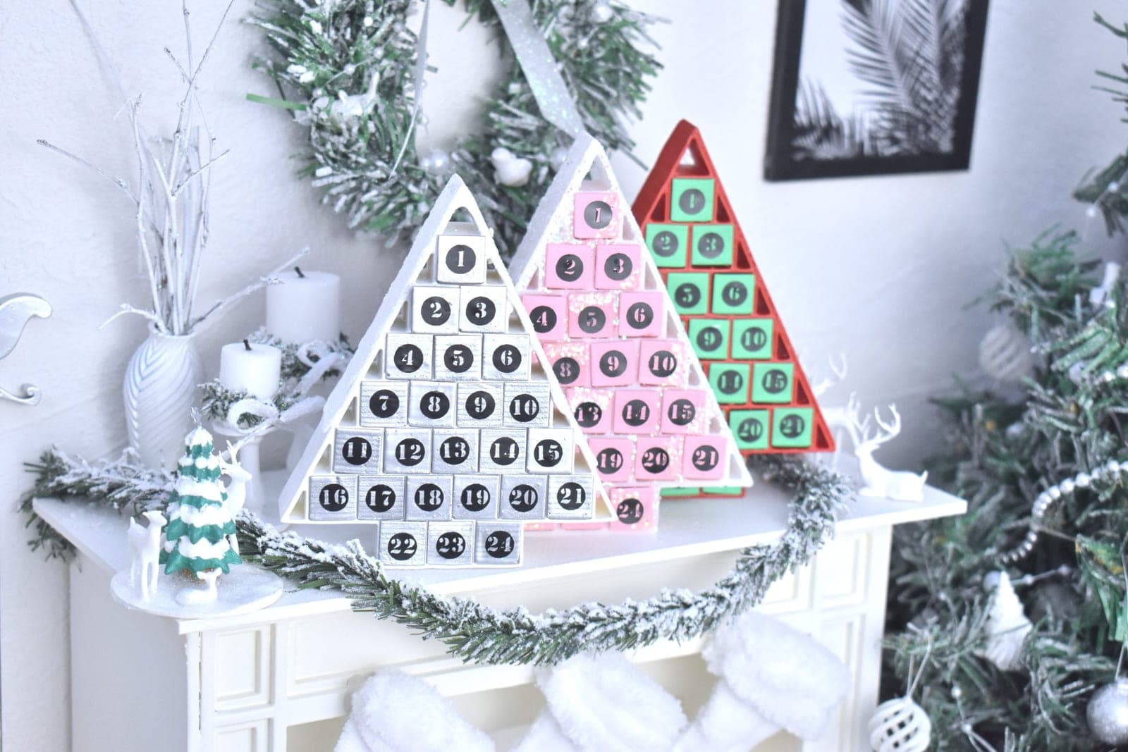 Calendrier de l'avent miniature