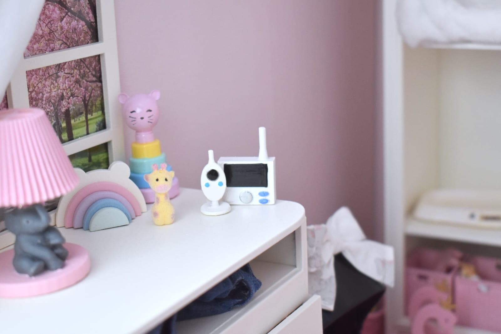 Miniature baby phone 1/6, 1/4 bjd baby pukifee, Barbie