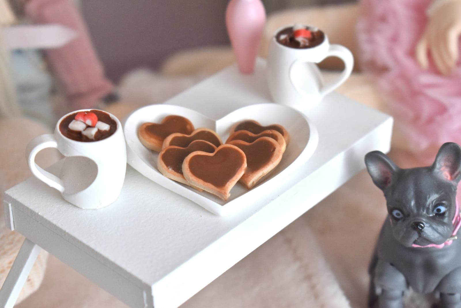 Cookie heart miniature 1/4 diorama bjd minifee MSD