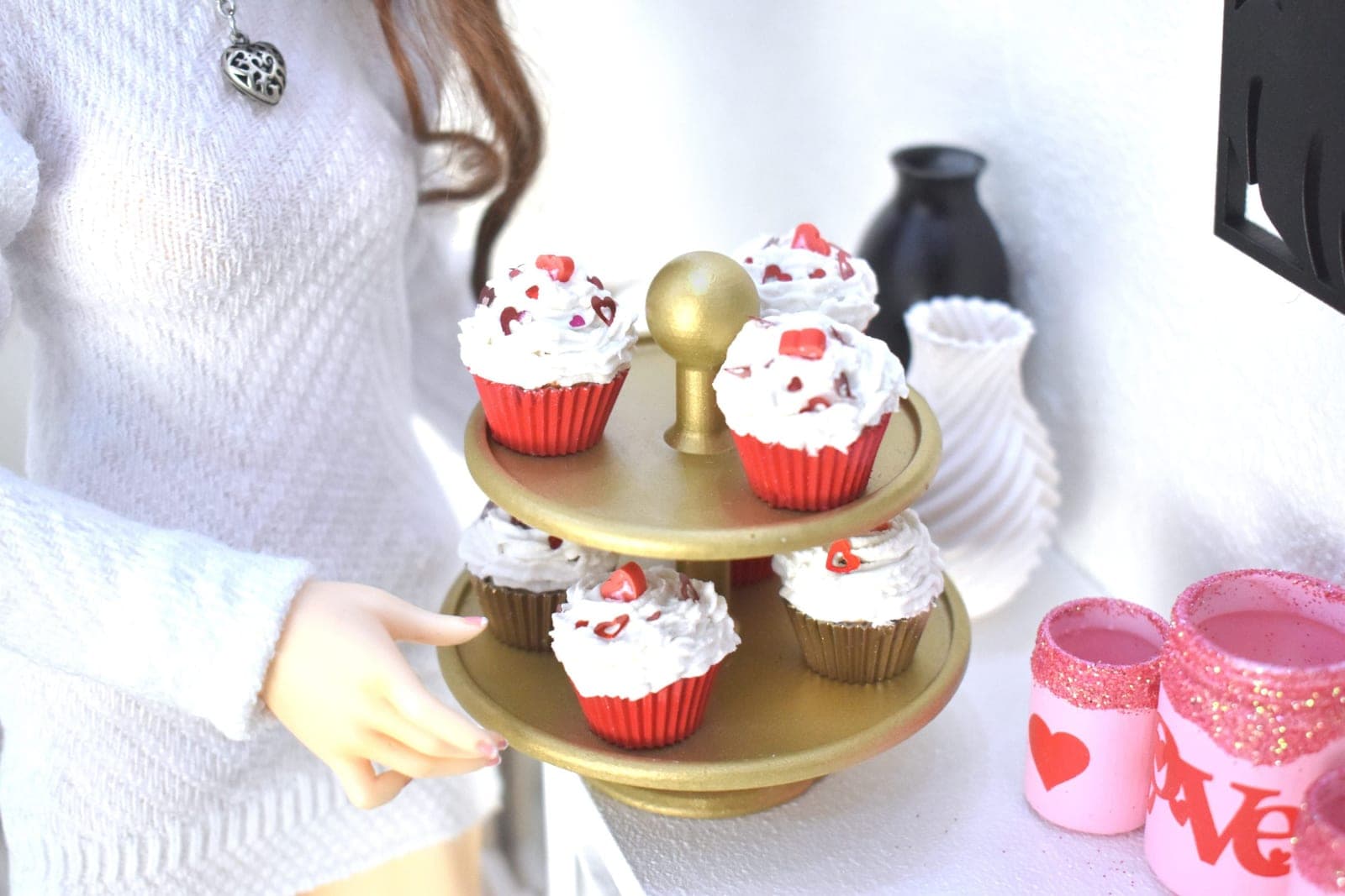 Présentoir cupcake miniature 1/4