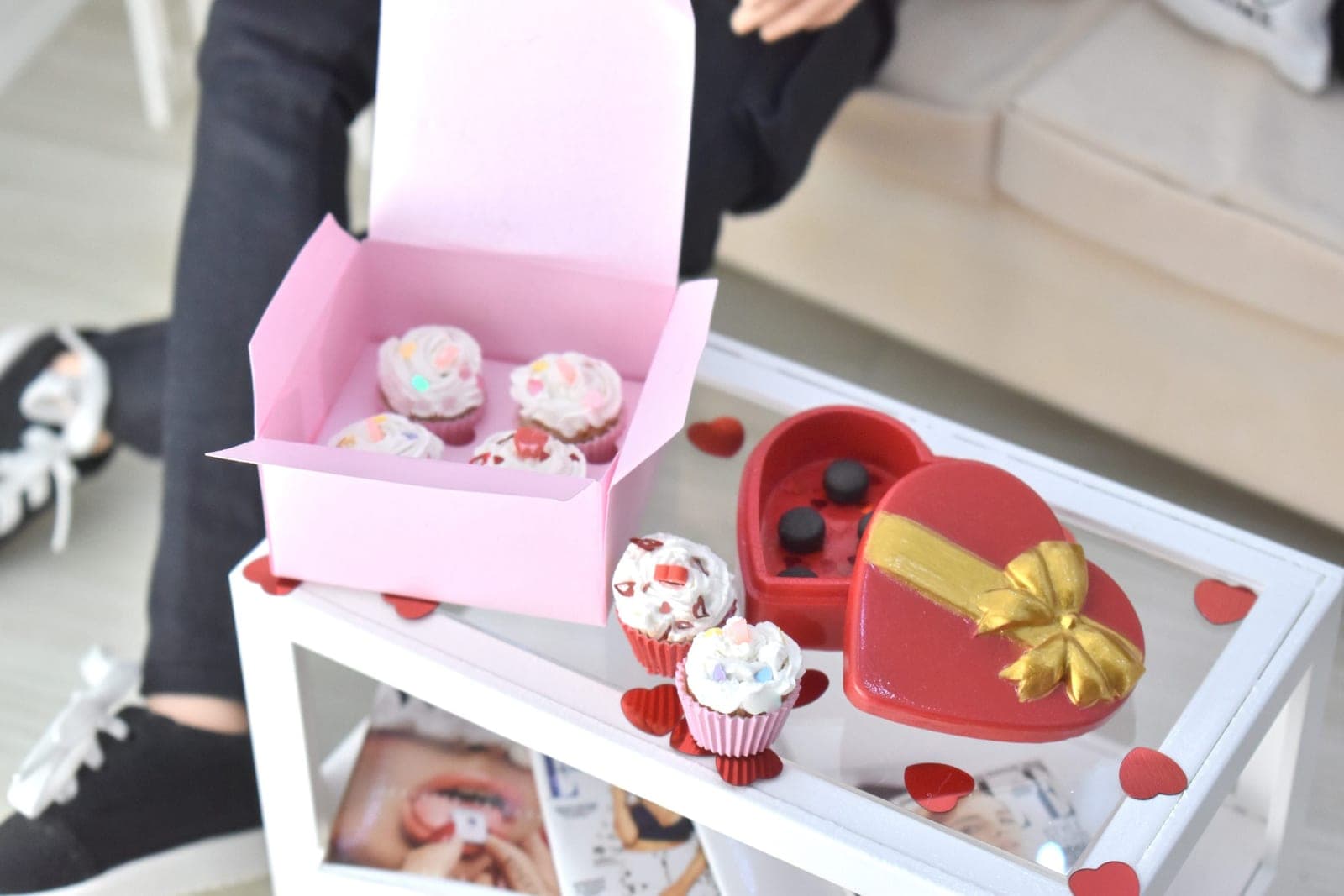 Miniature saint valentin 1/4