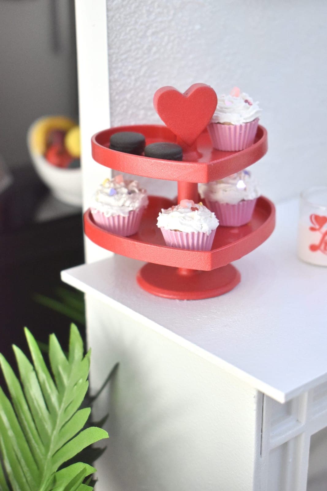 Présentoir cupcake miniature 1/4