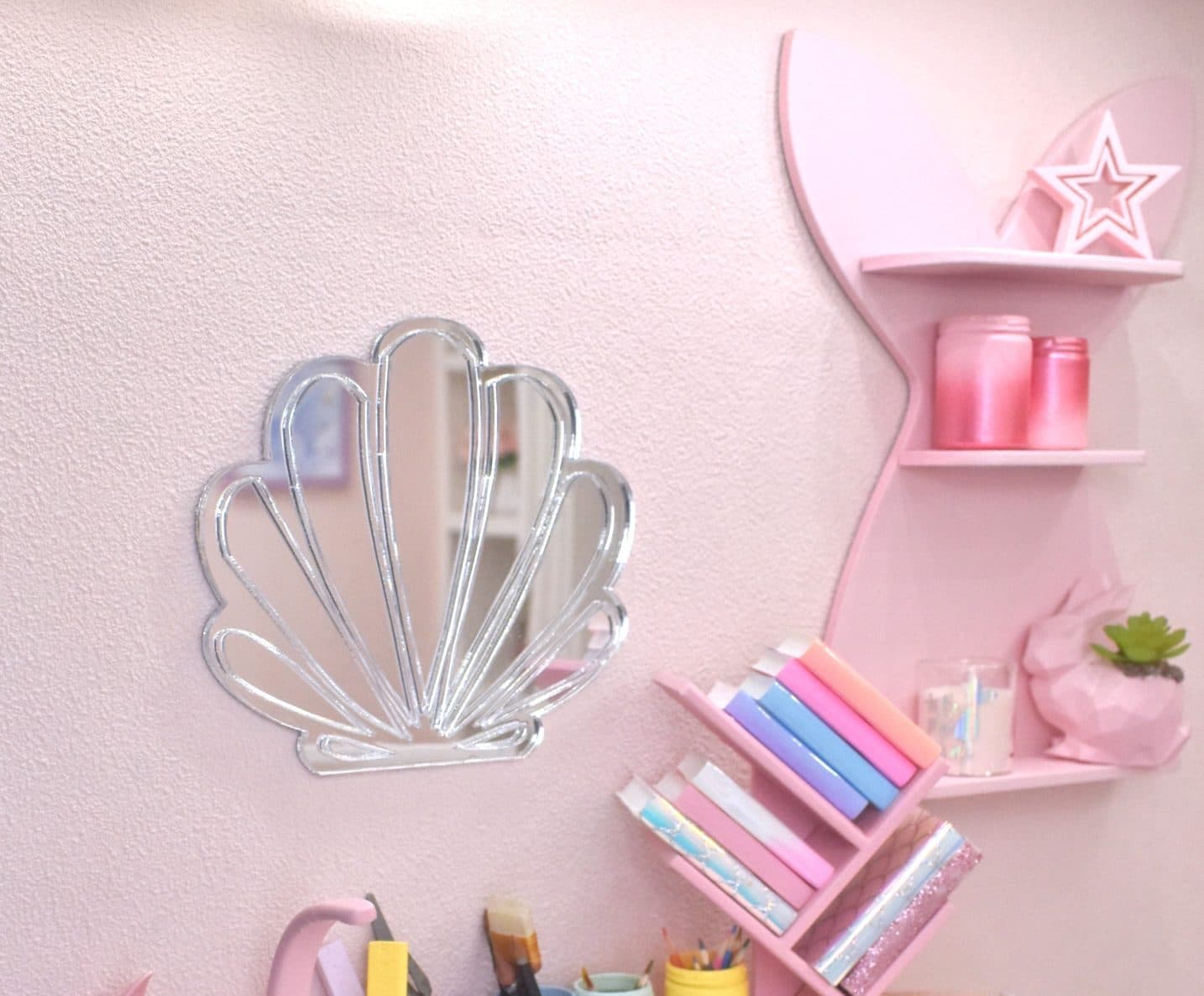 🧜♀️ ?‍♀️ Miniature Siren Mirror - Scale 1/4 minifee bjd MSD, unoa