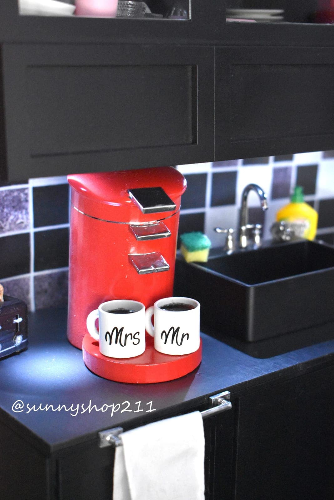Machine café 1/4 miniature