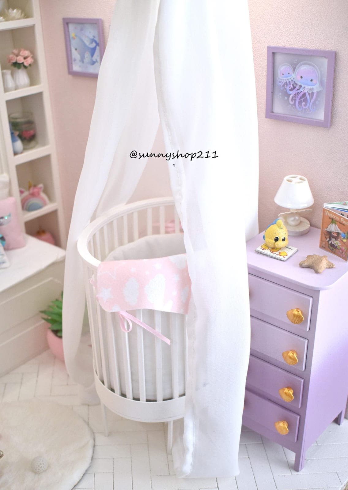 Lit bébé 1/4 bjd