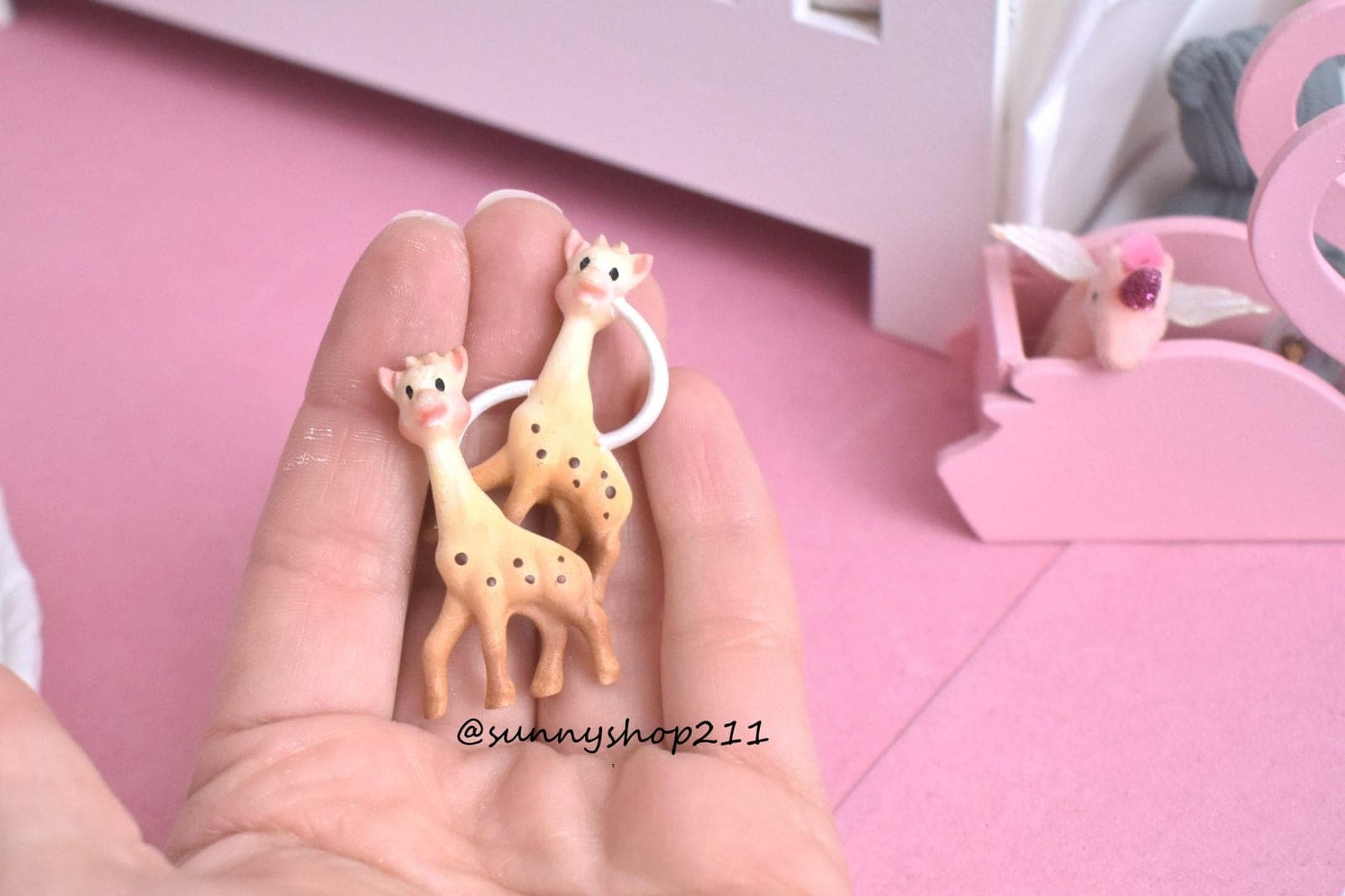 Girafe miniature bjd baby