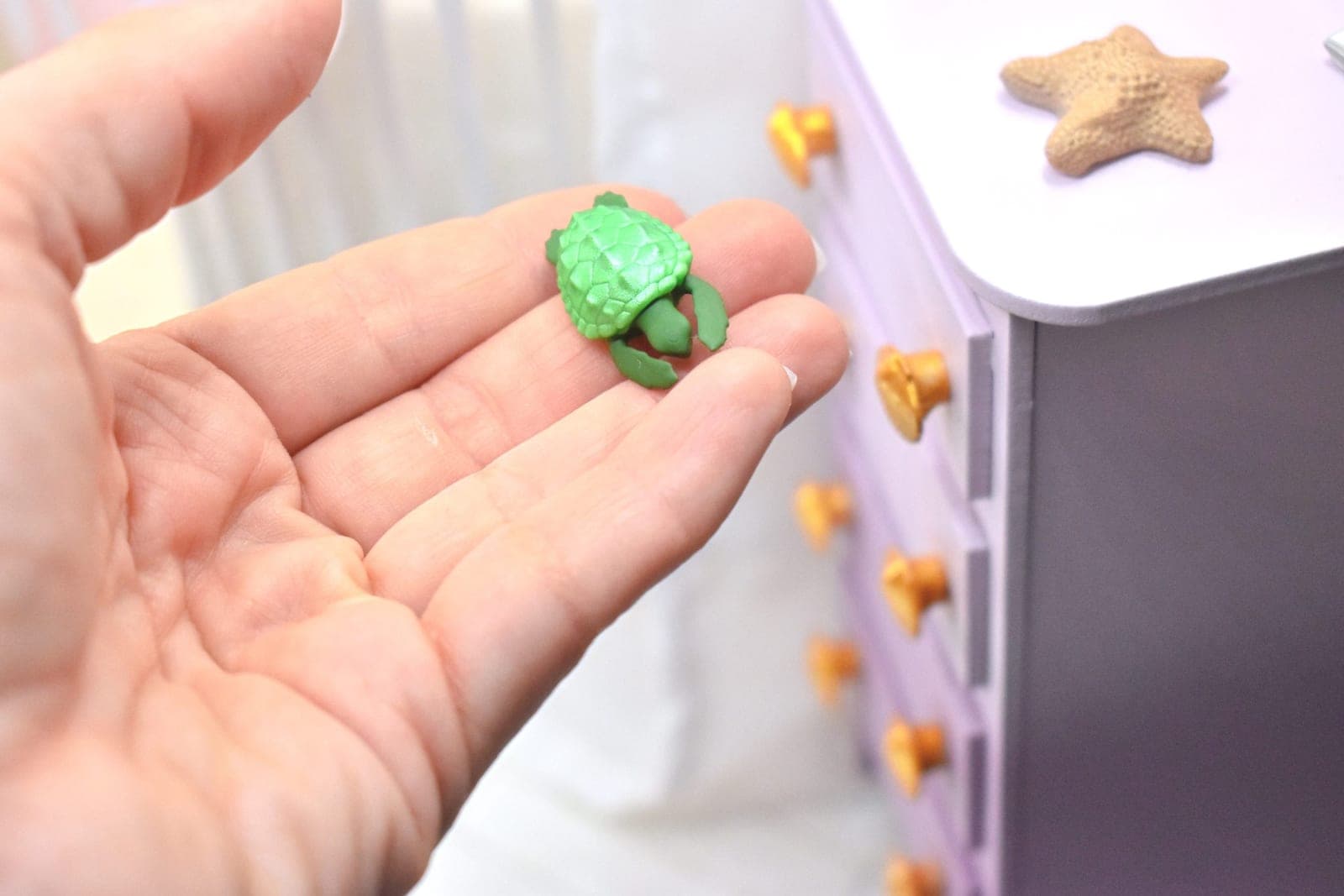 Tortue mer décoration miniature
