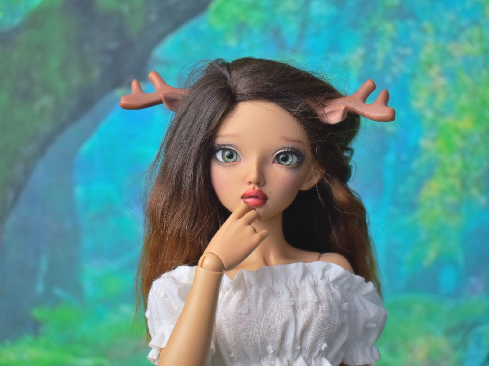 Cornes biche bjd 1/4 simulation MSD minifee