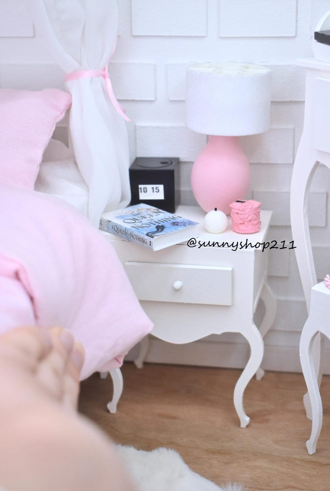 Table de nuit miniature 1/4 diorama bjd minifee MSD dolls