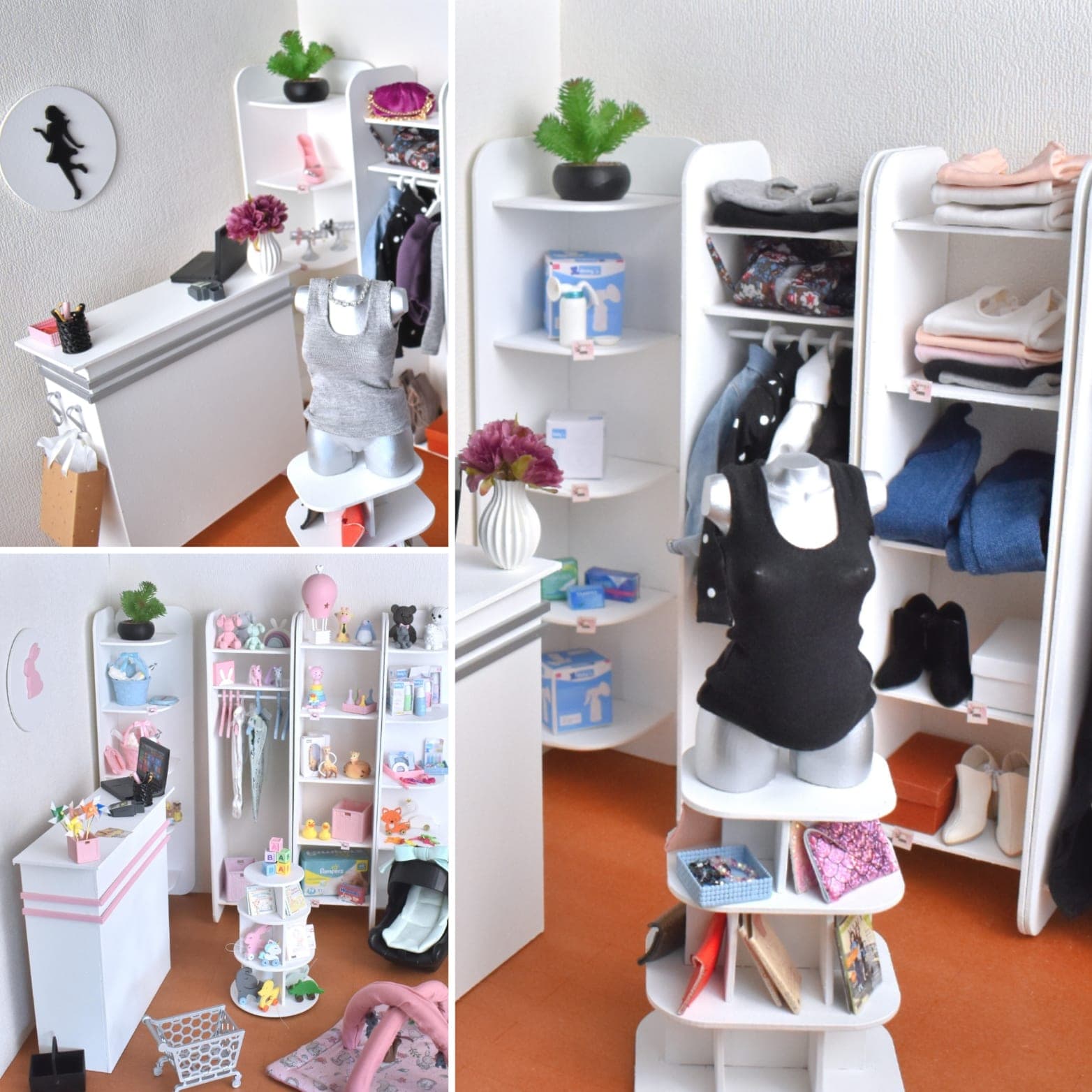 Shop for 1/6 & 1/4 Miniatures: Barbie, Minifee, BJD