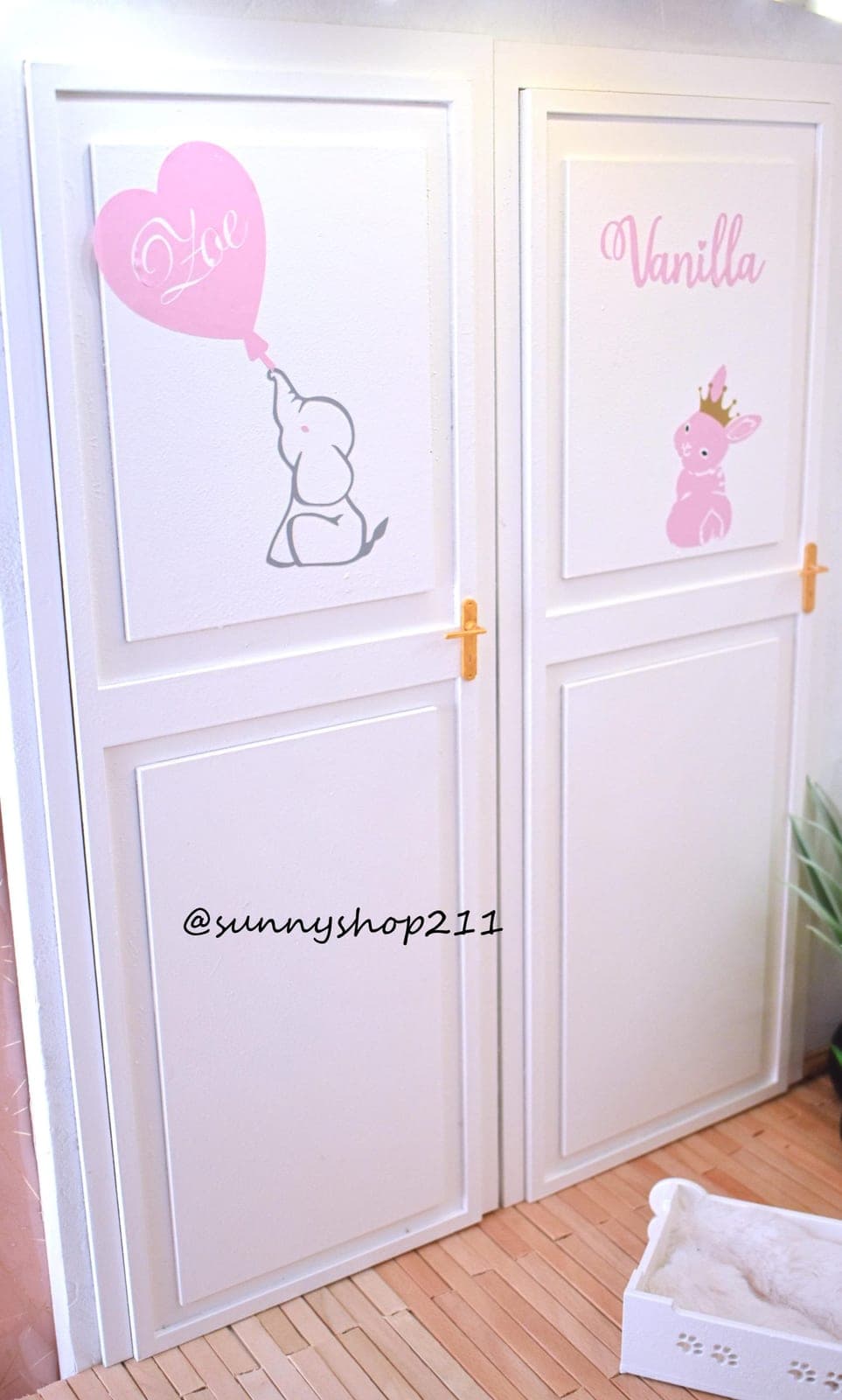 Miniature Replica Door for 1/6 & 1/4 BJD Minifee, Barbie