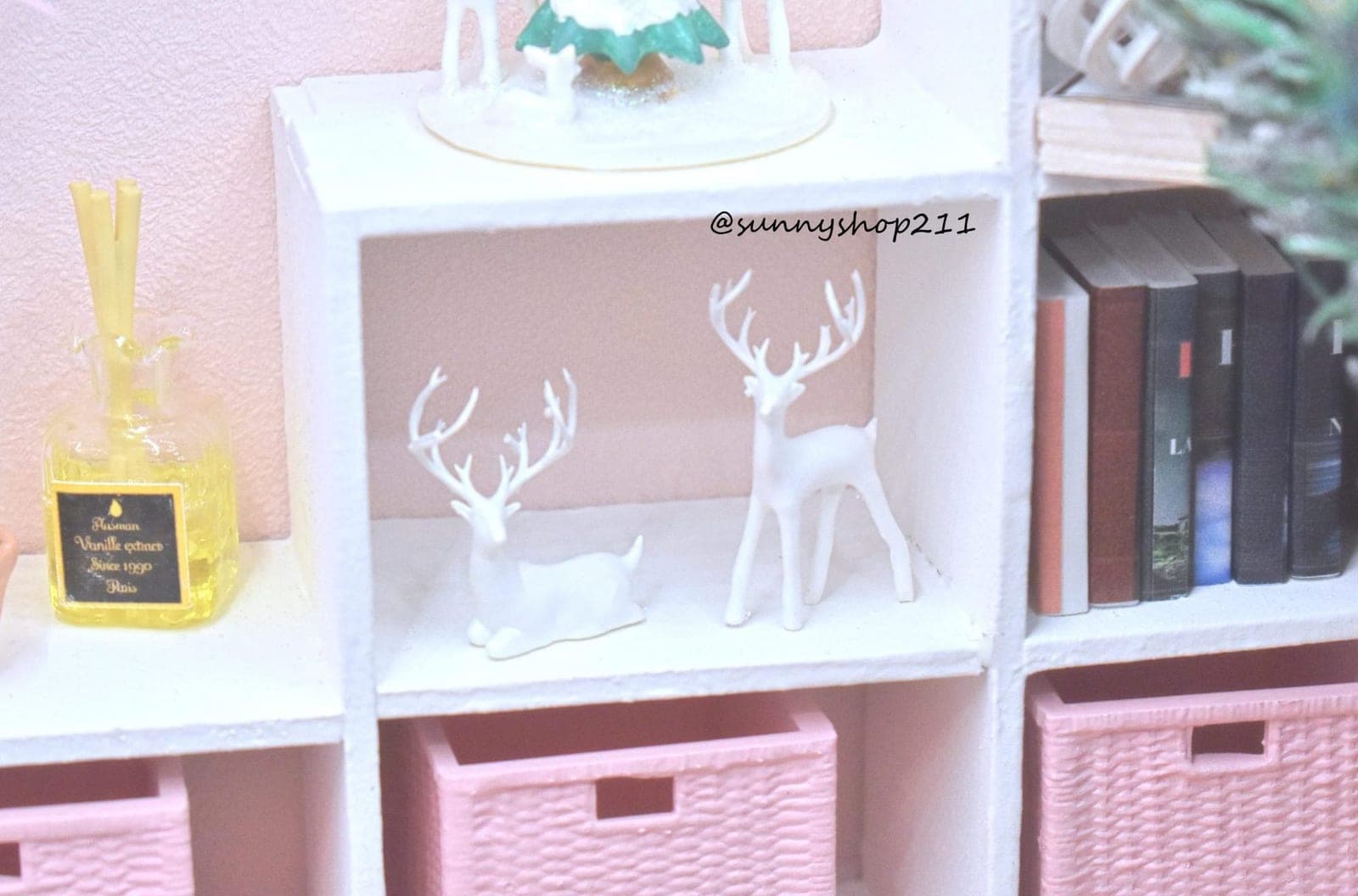 Décoration miniature rênes 1/4