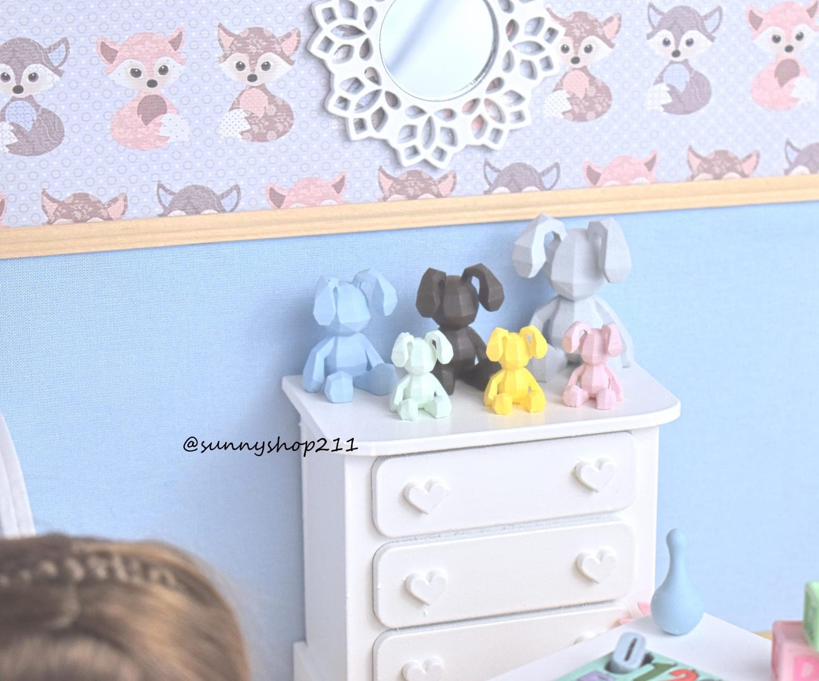 Lapin design miniature