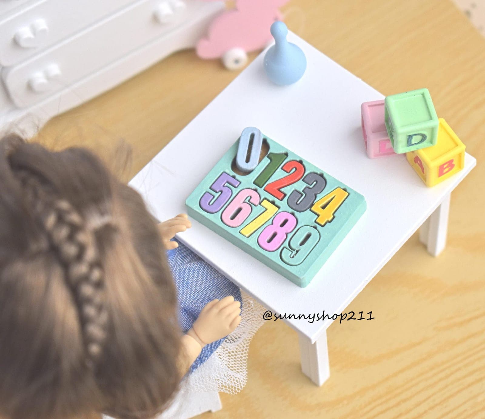 Miniature jouet lettre