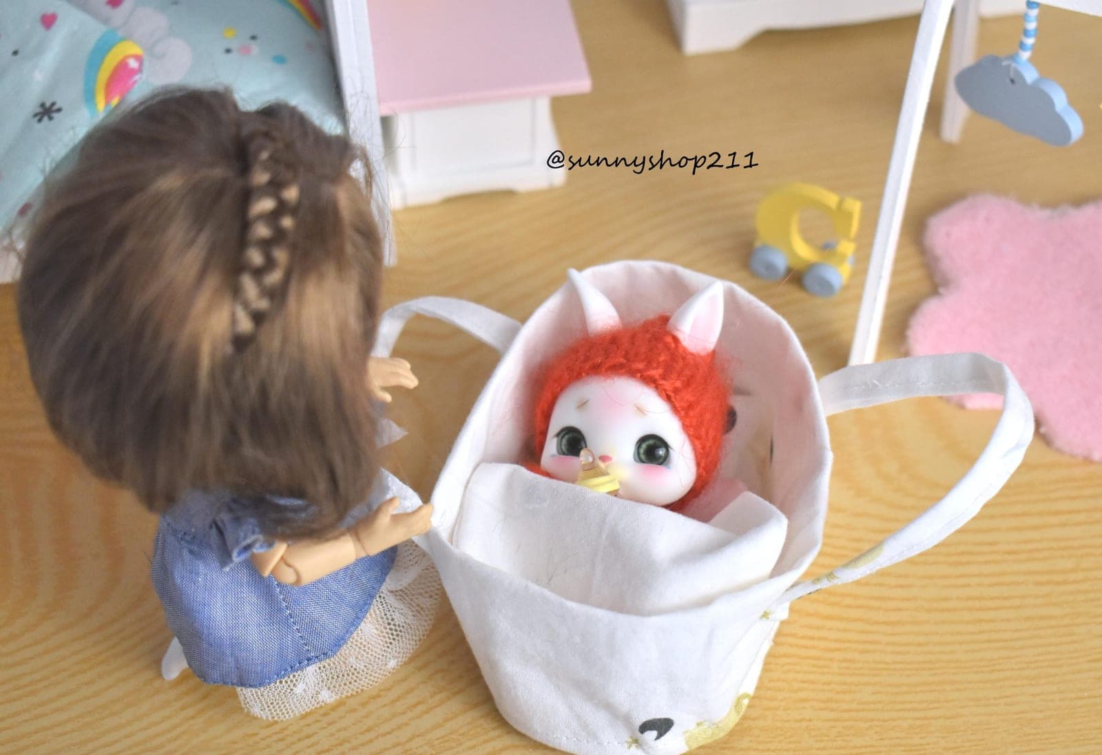 Couffin 1/12 stodoll