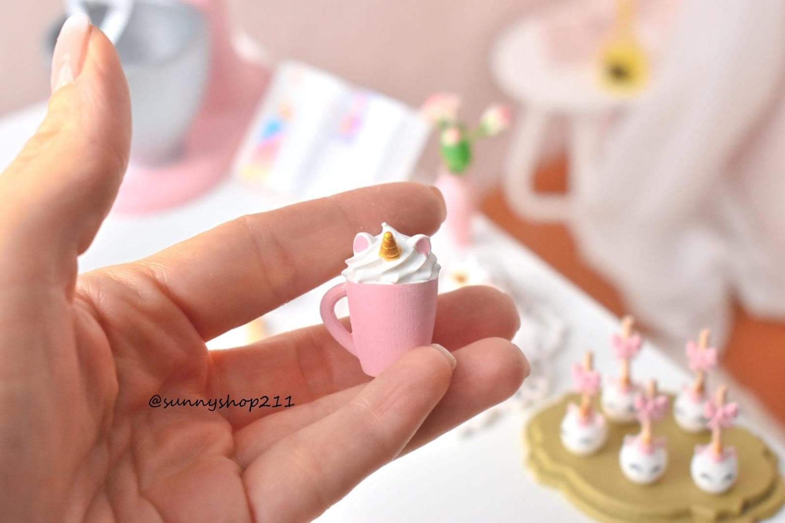 Tasse licorne miniature