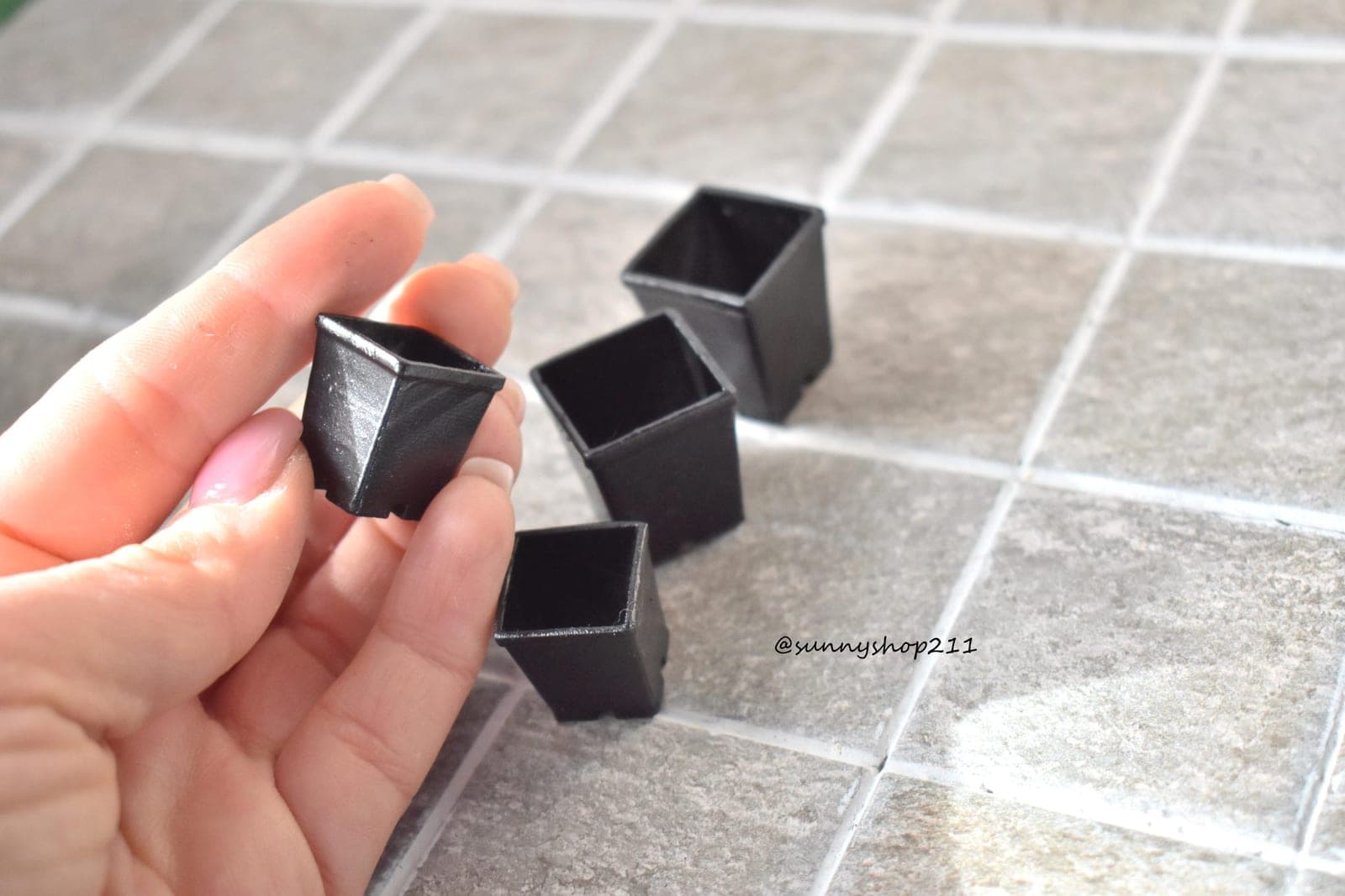 Lot de petit pot pour plante miniature 1/6,1/4 Barbie, BJD, Minifee
